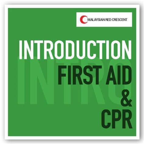 Besides first aid training courses, we also provide first aid certifications (including cpr and aed) as well as leadership and development trainings (such as soft skills training, team building courses, employee training, corporate and leadership training) for our customers. Introduction to First Aid Training - Malaysian Red Crescent