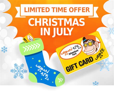 Last used 2 days ago. Christmas In July! $100 Gift Card For Only $50 At Urban Air Rockwall!