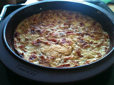 Clafoutis Au Thon Et La Tomate