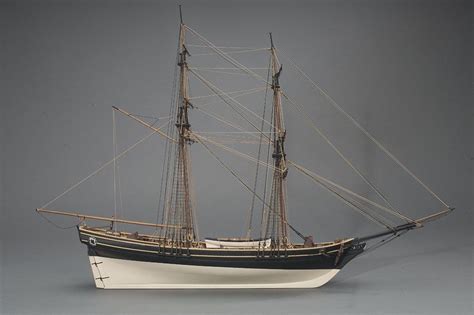 Model Of The Brigantine Swift 1778 Living In The Atlantic World