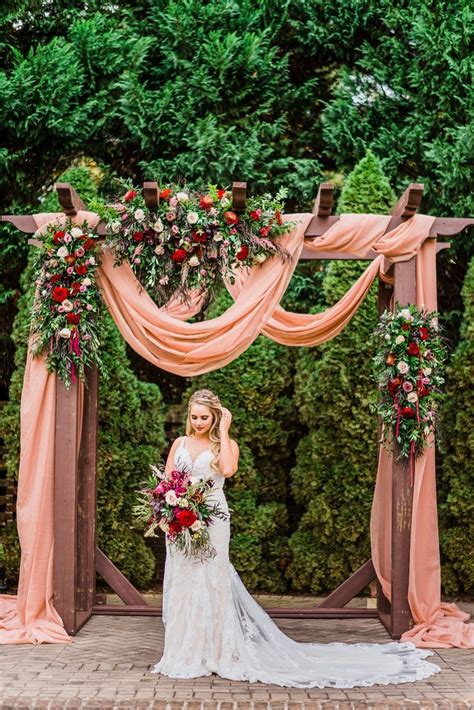 Annalaura And Scott Wedding Ceremony Arch Forest Wedding Venue Forest