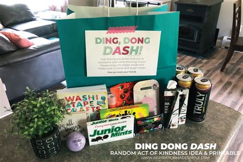 I'll have one sigrit sling and a lemtov with lime! Ding Dong Dash - Random Act of Kindness Idea and Printable ...