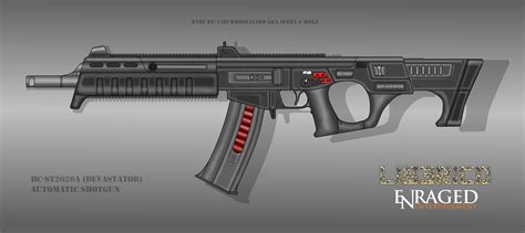 Fictional Firearm Hc St2020a Devastator Shotgun By Czechbiohazard On