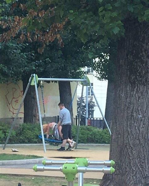 Having Sex On A Playground Swing Is Certainly Not A Classy Act R