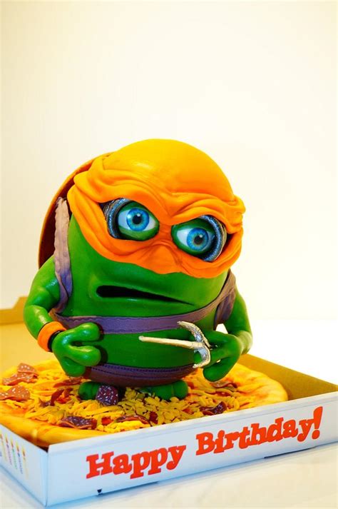 Ninja Turtles Minion Cake Decorated Cake By Svetlana Cakesdecor