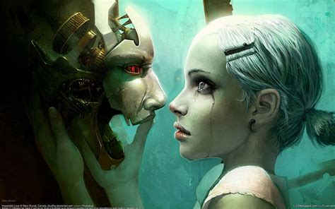 Online Crop HD Wallpaper Marc Brunet Women Artwork Fantasy Art