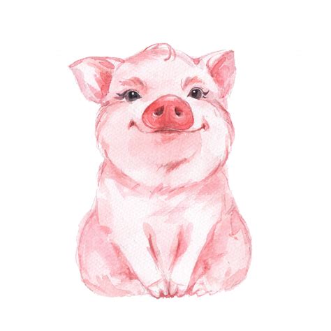 Pigtf 7 Pig Art Pig Painting Animal Paintings