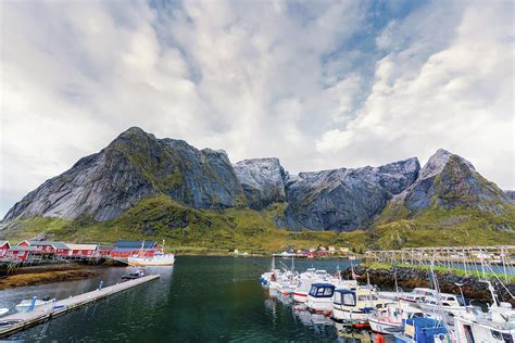 Safe Harbor At Reine Photograph By Peter Russell Fine Art America