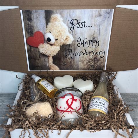 Anniversary T Box T Basket For Couples Romance And Etsy