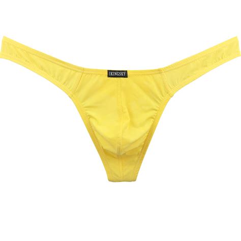 Buy Ikingsky Mens Low Rise Thong Sexy T Back Mens Underwear Online At