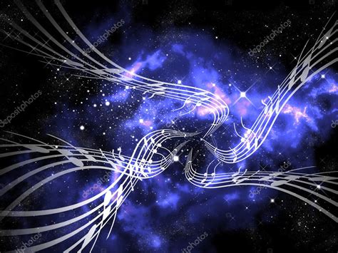 Sound Of Music From The Deep Space — Stock Photo © Pixbox77 9367083