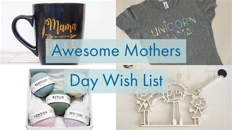 From drinkware to décor, pillows to plush fleece blankets, notebooks to photo books — we've got something for every mom, grandma, aunt, and maternal figure you know. Mothers Day Gift Ideas from Etsy - Awesome Mothers Day Gifts