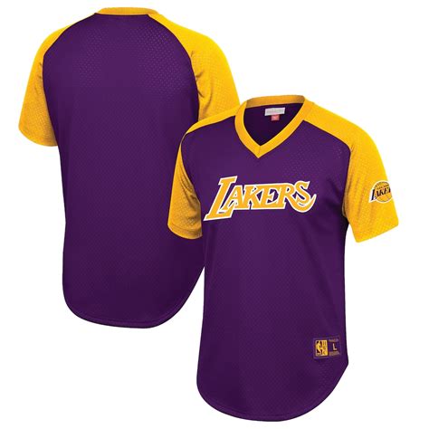 1,929 results for lakers shirt. Mitchell & Ness Los Angeles Lakers Purple Hardwood ...