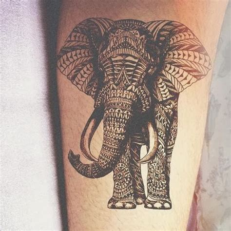 Elephant Tattoo Design Idea Images Photos Memoir Tattoos
