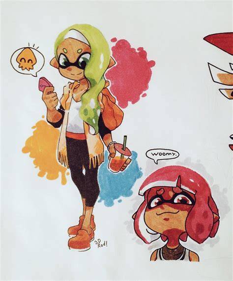 Splatoon Seems To Be Developing Quite The Fan Art Following Already Page 35 Neogaf