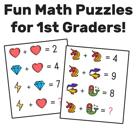 The Best Math Worksheets For 1st Grade Students — Mashup Math