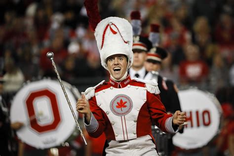 Ohio State Marching Band Drum Major Austin Bowman Leads Tbdbitl