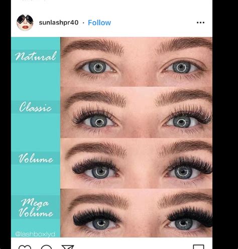 Different Types Of Eyelash Extension Styles Marinda Pugliares