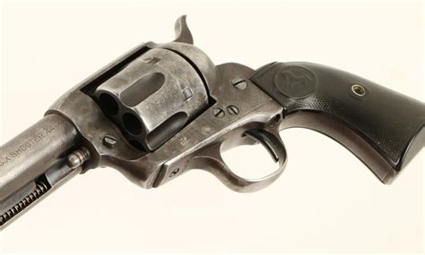 Colt Saa Revolver 44 40 Caliber With Colt Frontier Six Shooter