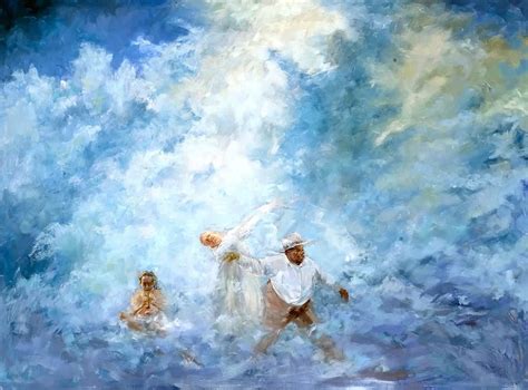 Dancing At The Gates Of Heaven Painting Painting Heaven Painting