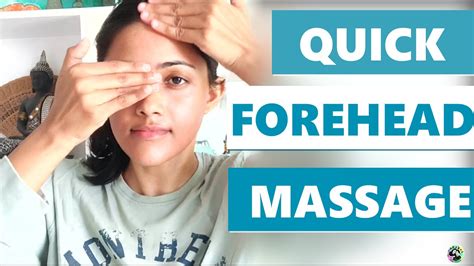 Quick Forehead Massage To Reduce Wrinkles How To Do Forehead Massage Get Rid Of Frown Lines