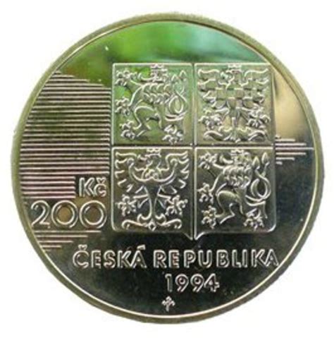 Vylodění na plážích v normandii 6. Stříbrná mince 200 Kč - 50. výročí vylodění spojenců v ...