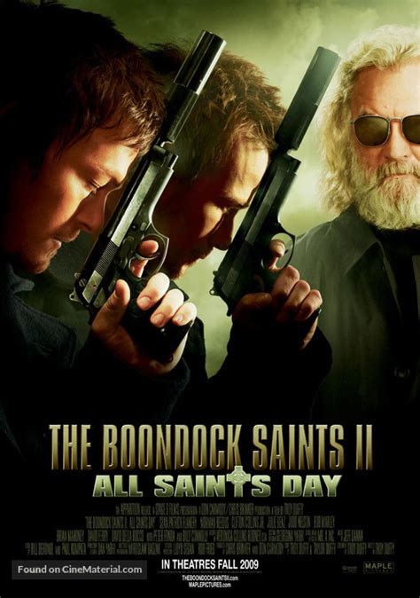 The Boondock Saints Ii All Saints Day Canadian Movie Poster