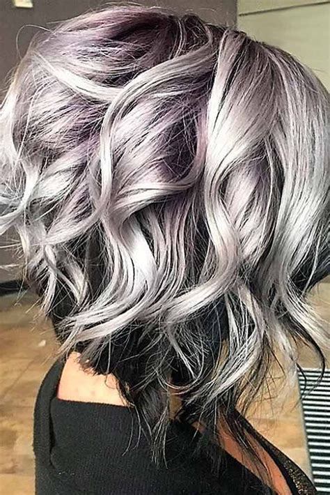 Grey Ombre Short Curly Hair Whats New
