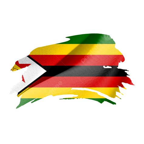 Zimbabwe Paint Brush New Zimbabwe Flag Paint Brush Zimbabwe Png