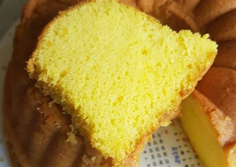 Resep Butter Cake Super Lembut Tanpa Pengembang Oleh Lourenda Gwee