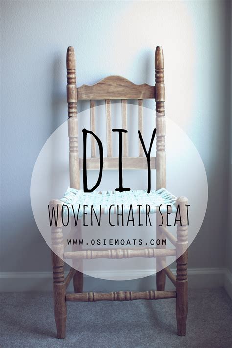 Diy Woven Chair Seat