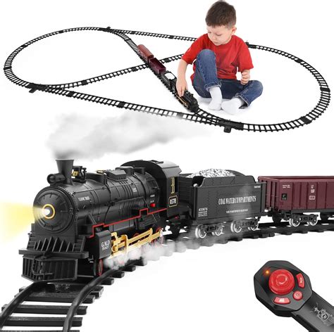 Joneala Train Set With Remote Controlelectric Train Track