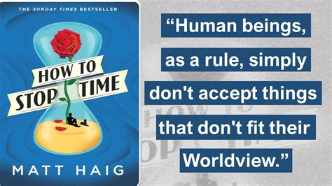 How To Stop Time Quotes Matt Haig Youtube