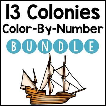 Let's begin with a list of the 13 colonies in the order they were established. 13 Colonies: Color-By-Number BUNDLE by JH Lesson Design | TpT