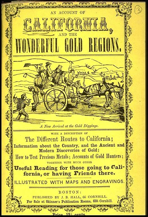 gold rush 1849 poster