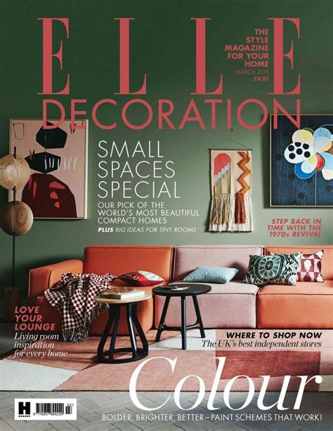 Elle Decoration Uk March 2018 Digital Interior Design Magazine