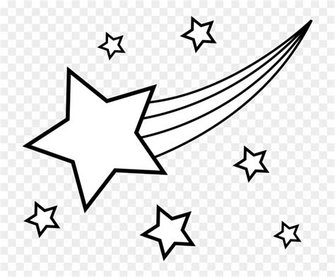 40+ shooting star coloring pages for printing and coloring. Printable Coloring Page Stars Education Shapes Star ...