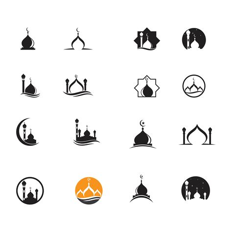 Mosque Logo Vector Art Icons And Graphics For Free Download