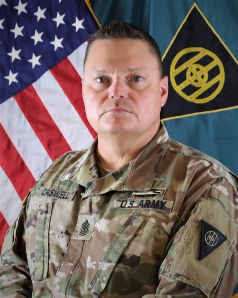 Sergeant Major Paul E Caswell Us Army Reserve Article View