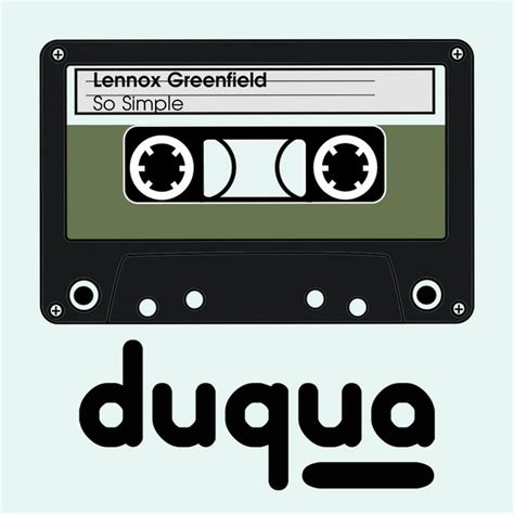 So Simple Single De Lennox Greenfield Spotify