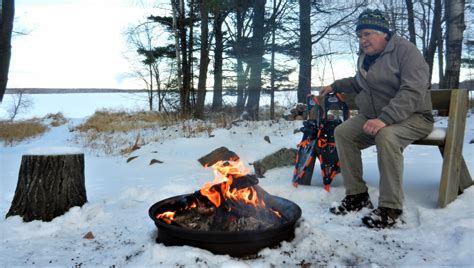The Winter Campfire A Primer For Snowshoers And Campers