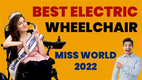 Best Electric Wheelchair Miss World 2022 Somya Thakur Watch Story
