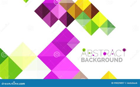 Modern Geometric Presentation Background Stock Vector Illustration Of