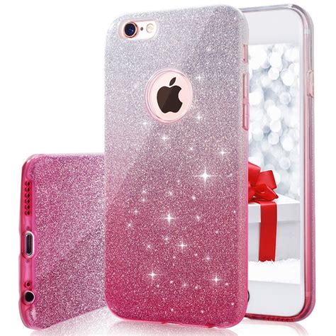 Pink Sparkle Bling Glitter New Phone Case Cover Accessories For Iphone