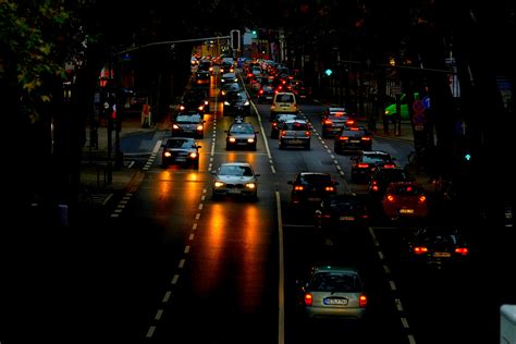 Free Images Light Road Traffic Night City Asphalt Cityscape