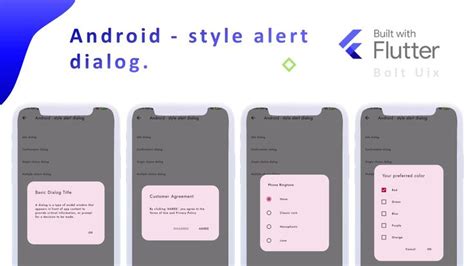 Mastering Alert Dialogs In Flutter With Material Design In