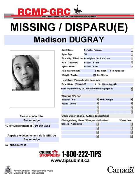 Update Missing 16 Year Old Girl Found Safe My Grande Prairie Now