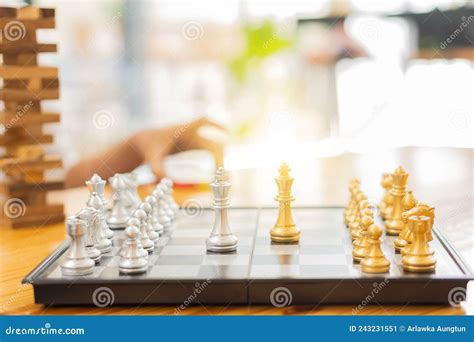 The Chessboard Game Concept And Competition And Strategy Success Refers