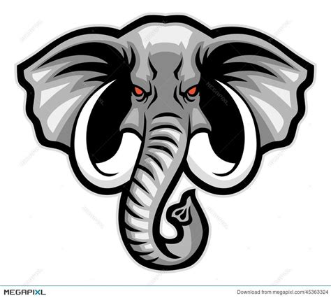 INDI: Elephant Head Logo Design