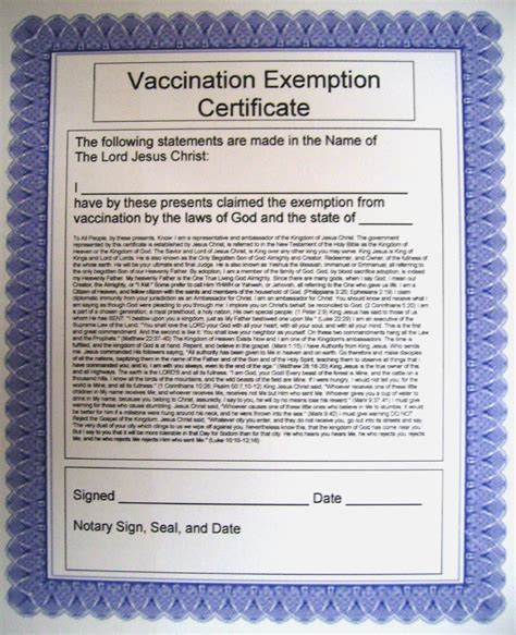 To the vaccine exemption committee, i hereby assert my right to a religious exemption from vaccination. 19 Religious Exemption Letter Template Examples - Letter ...